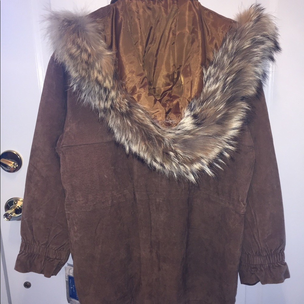 NWT Susquehanna Suede Leather Jacket Size Small - Picture 3 of 7